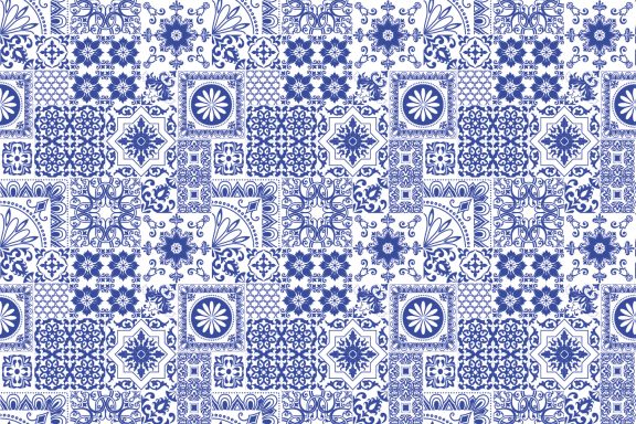 Salle de bain - Douche - Byzance bleu