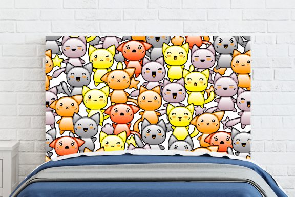 Chats kawai orange