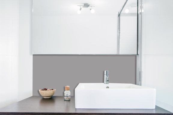 Panneau de vasque pour salle de bain couleur gris perle Deluart