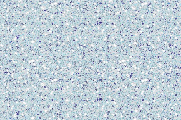 Terrazzo bleu