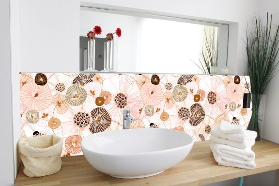 Salle de bain - Vasque / Bain - Osaka flowers vintage