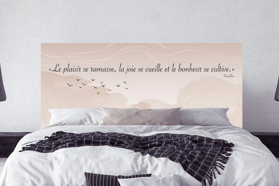 Citation Bonheur Beige