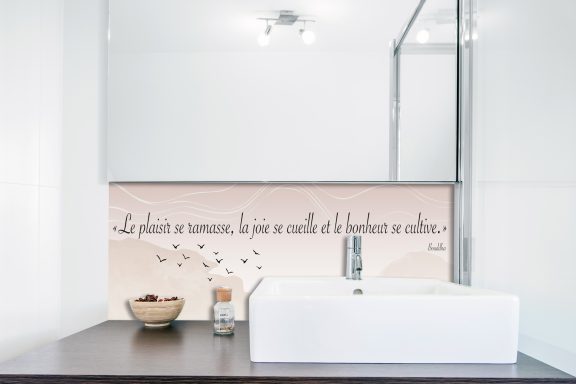 Citation Bonheur Beige