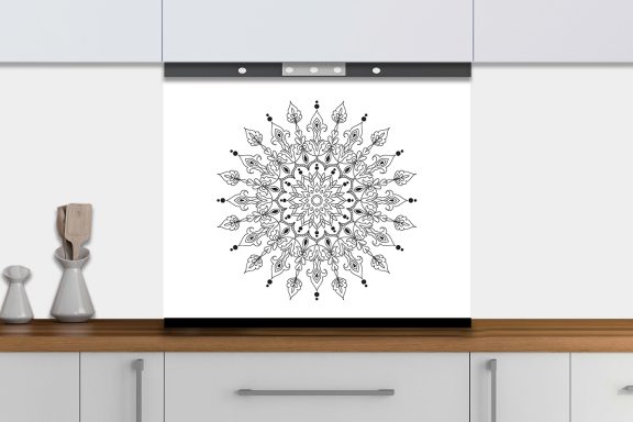 Mandalas Noir et Blanc version 03