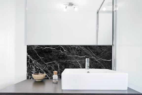 Marbre Noir et Blanc