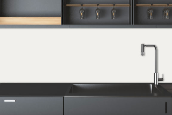 Crédences de cuisine - Panoramique - Cloud Dancer - Couleur de l'année 2026