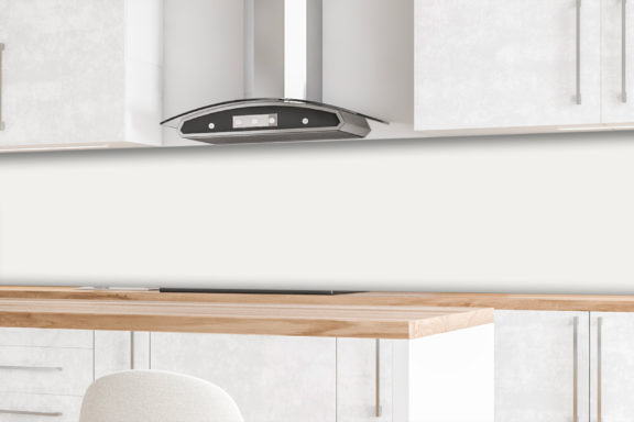 Crédences de cuisine - Panoramique - Cloud Dancer - Couleur de l'année 2026